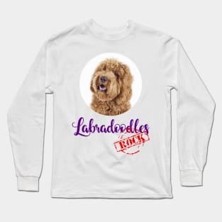 Labradoodles Rock! Long Sleeve T-Shirt